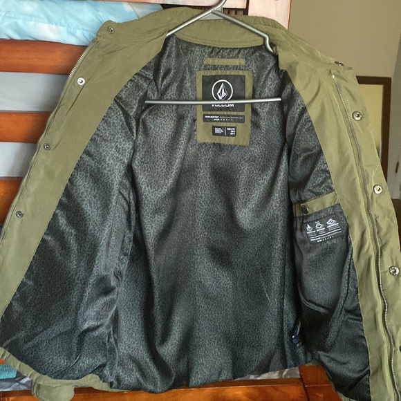 Volcom fleeming jacket size 12 youth boys - Picture 3 of 5
